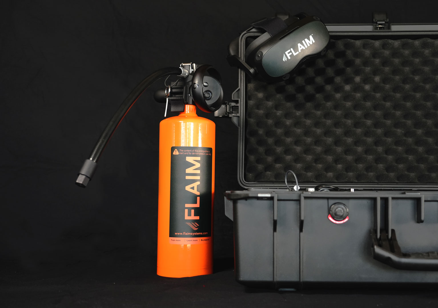 matériel de réalité virtuelle pour pompier